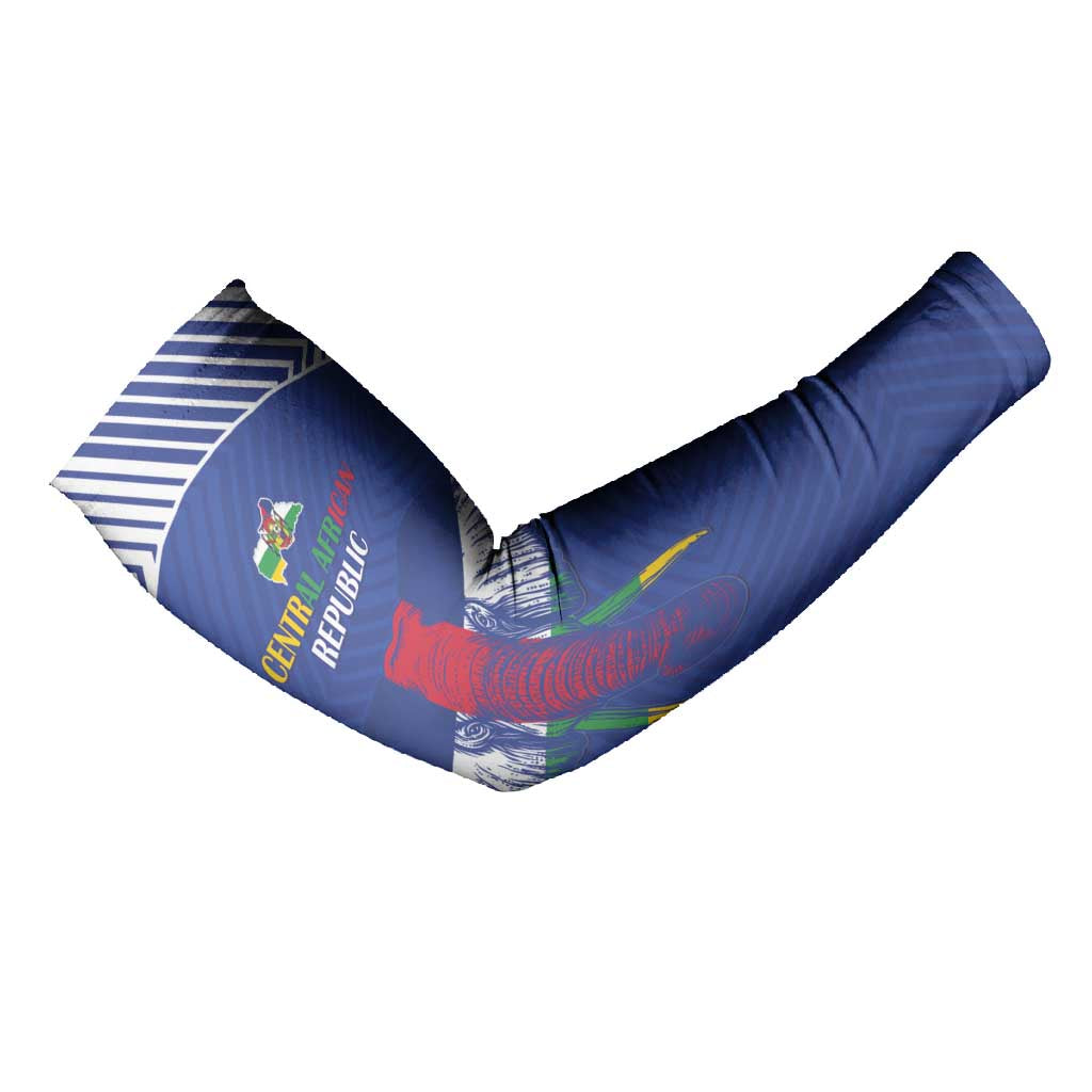 Custom Central African Republic Football Arm Sleeves Go Champions