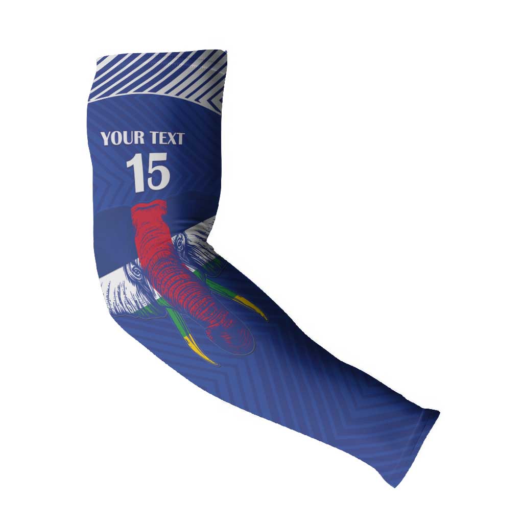 Custom Central African Republic Football Arm Sleeves Go Champions