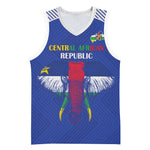 Afro Central African Republic Football Custom Basketball Jersey Go Champions LT15