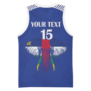 Afro Central African Republic Football Custom Basketball Jersey Go Champions LT15