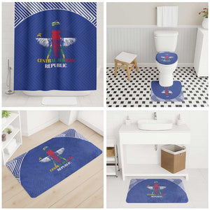 Central African Republic Football Bathroom Set Go Champions