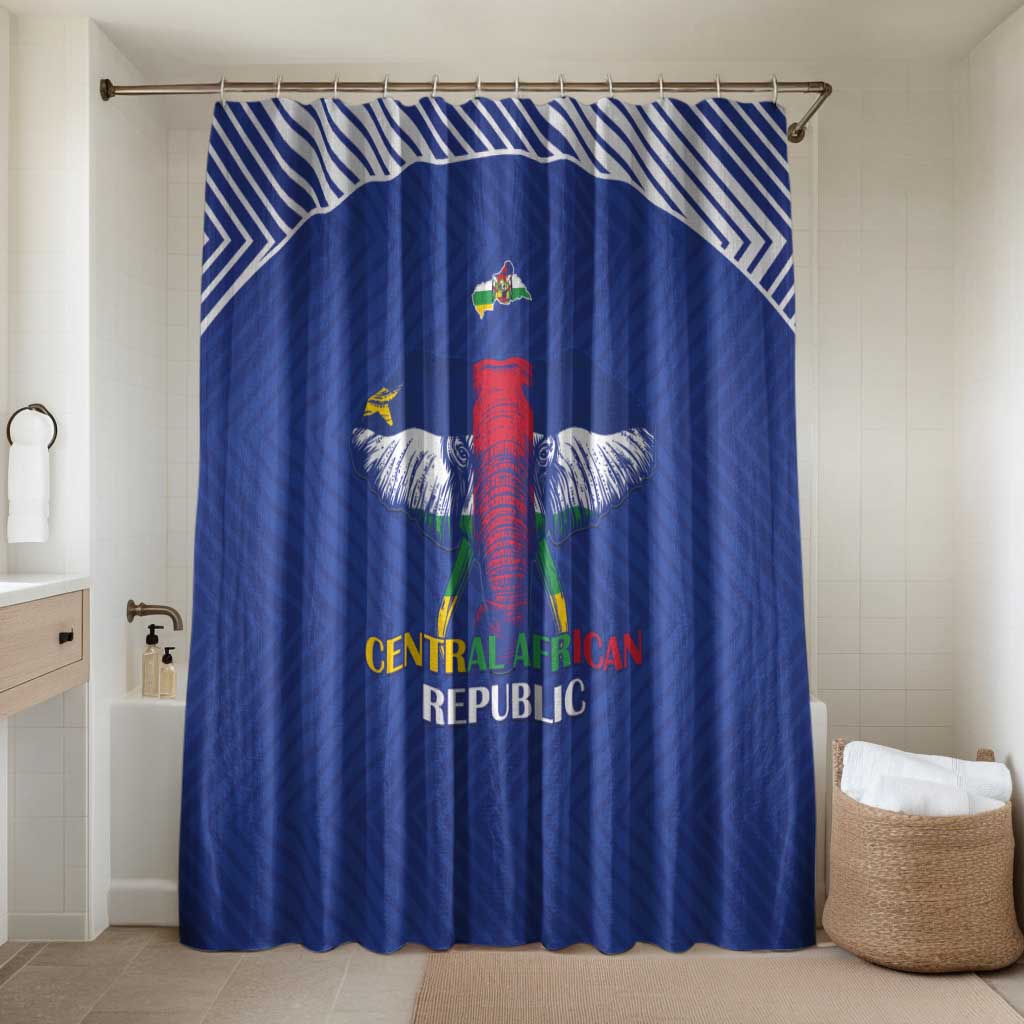 Central African Republic Football Bathroom Set Go Champions