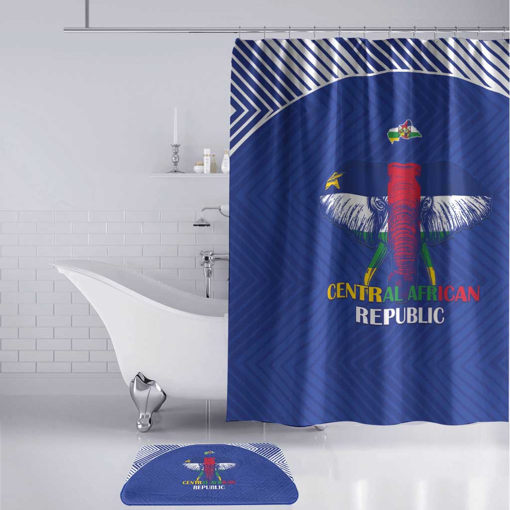 Central African Republic Football Bathroom Set Go Champions