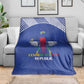 Afro Central African Republic Football Blanket Go Champions - African Pride