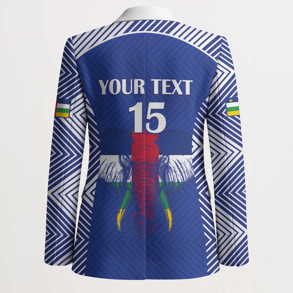 Custom Central African Republic Football Blazer Go Champions