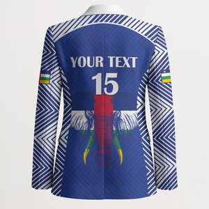 Custom Central African Republic Football Blazer Go Champions
