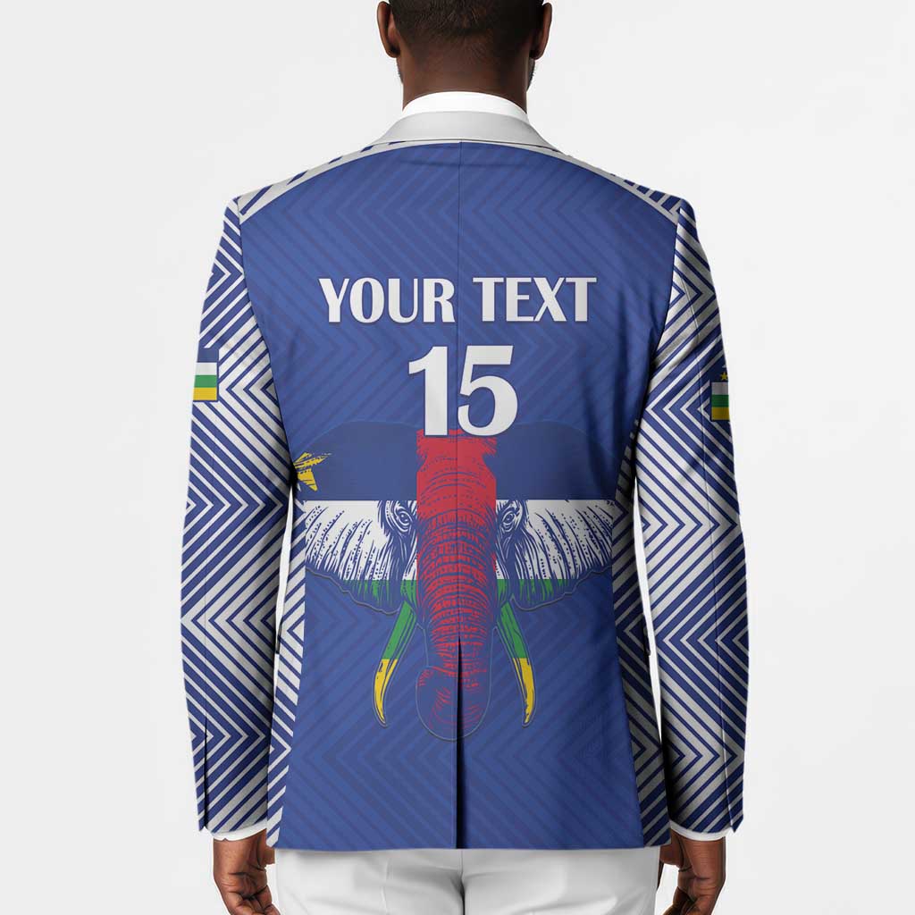 Custom Central African Republic Football Blazer Go Champions