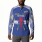 Custom Central African Republic Football Button Sweatshirt Go Champions
