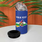 Afro Central African Republic Football Custom 4 in 1 Can Cooler Tumbler Go Champions - African Pride