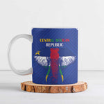 Custom Central African Republic Football Ceramic Mug Go Champions