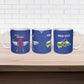 Custom Central African Republic Football Ceramic Mug Go Champions