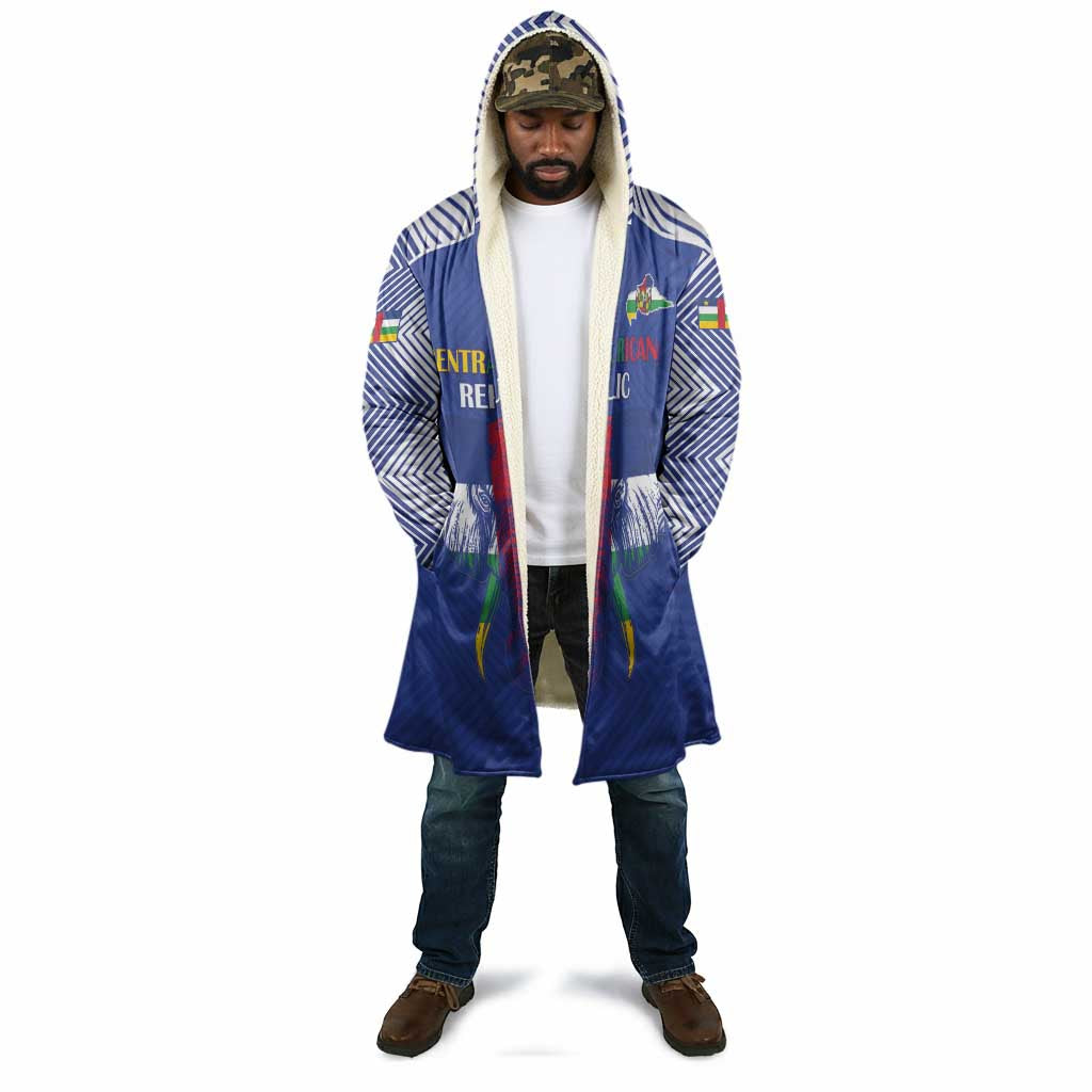 Custom Central African Republic Football Cloak Go Champions