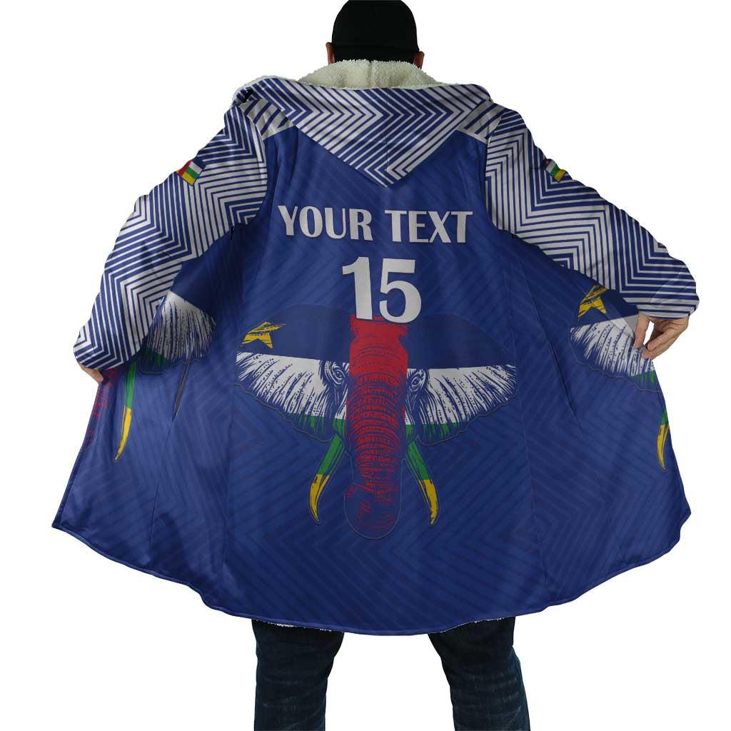 Custom Central African Republic Football Cloak Go Champions