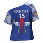 Custom Central African Republic Football Cross Shoulder Shirt Go Champions