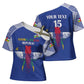 Custom Central African Republic Football Cross Shoulder Shirt Go Champions