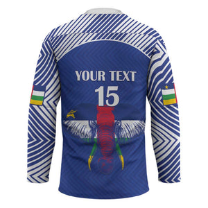 Custom Central African Republic Football Hockey Jersey Go Champions