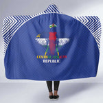 Afro Central African Republic Football Hooded Blanket Go Champions - African Pride