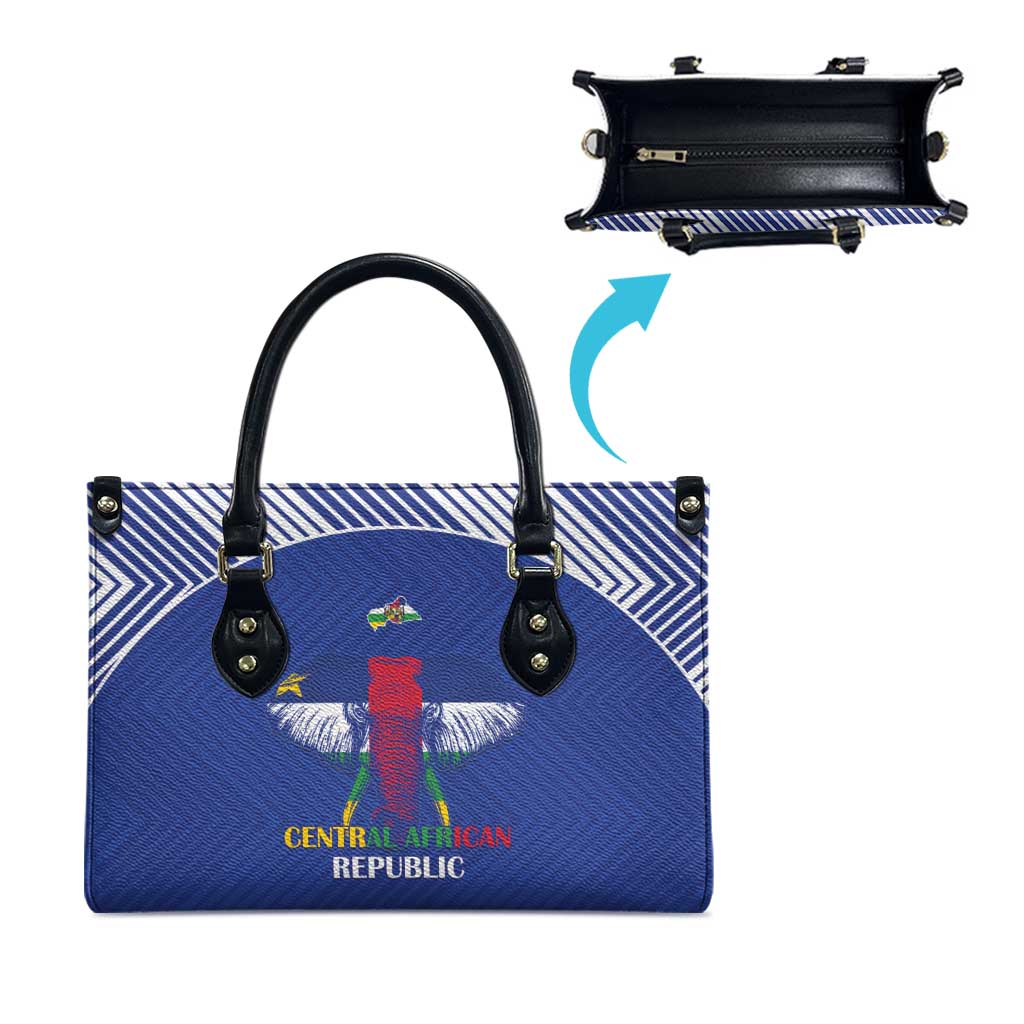 Central African Republic Football Leather Bag Go Champions