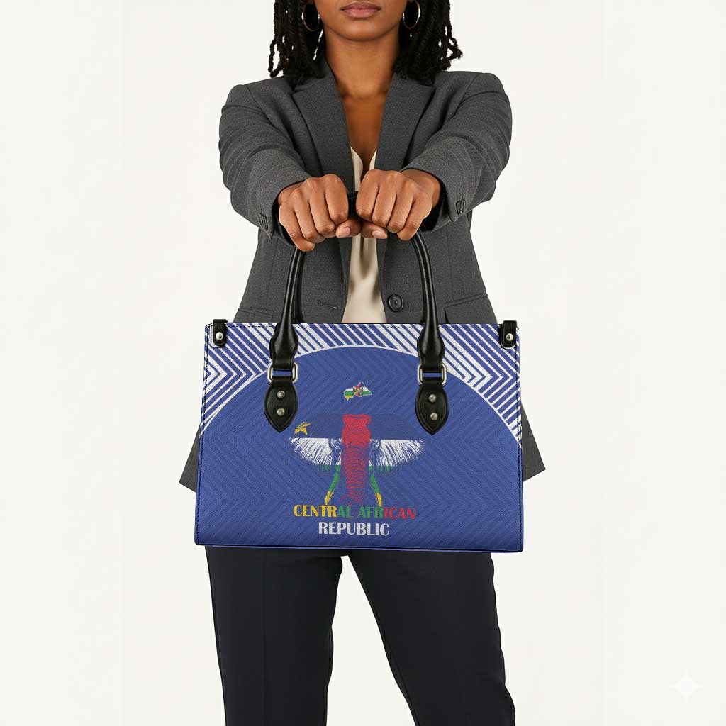 Central African Republic Football Leather Bag Go Champions