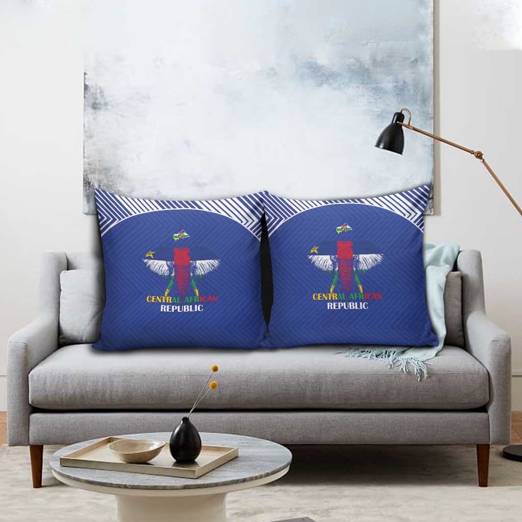 Central African Republic Football Pillow Cover Go Champions