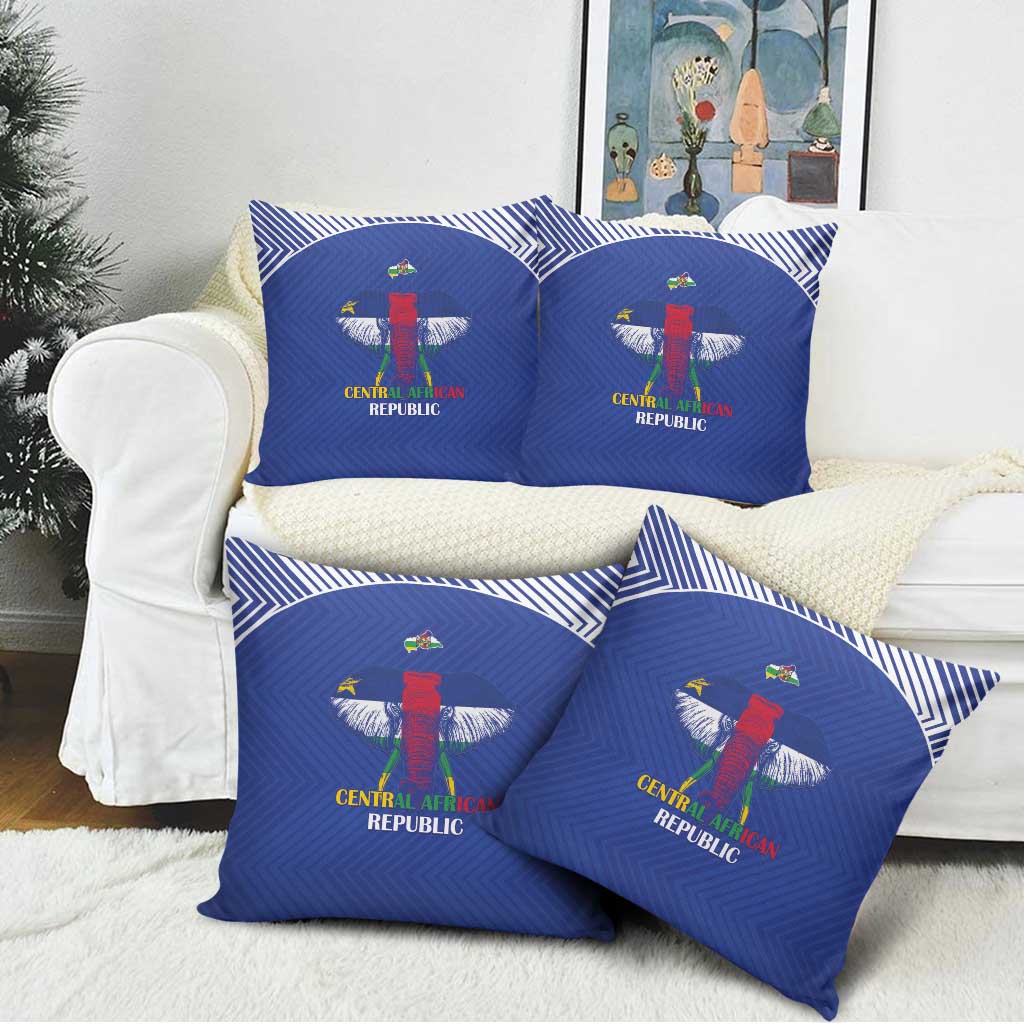 Central African Republic Football Pillow Cover Go Champions
