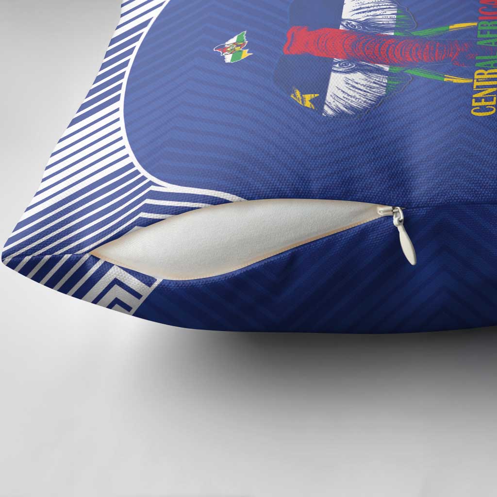 Central African Republic Football Pillow Cover Go Champions