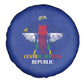 Afro Central African Republic Football Spare Tire Cover Go Champions - African Pride