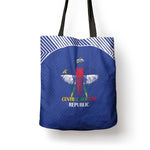 Central African Republic Football Tote Bag Go Champions