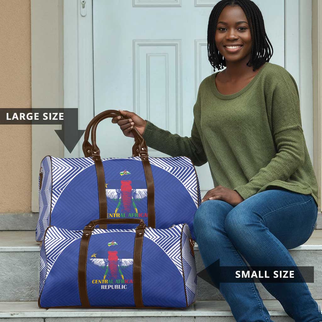 Central African Republic Football Travel Bag Go Champions