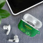 Mauritania Football AirPods Case Coat Of Arms With Islamic Pattern