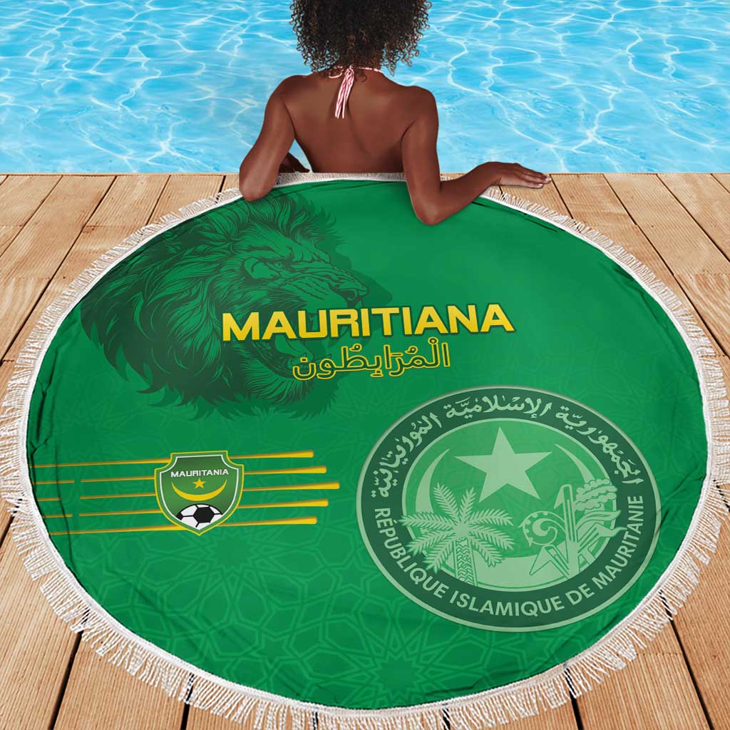 Afro Mauritania Football Beach Blanket Go Al-Murabitun - African Pride