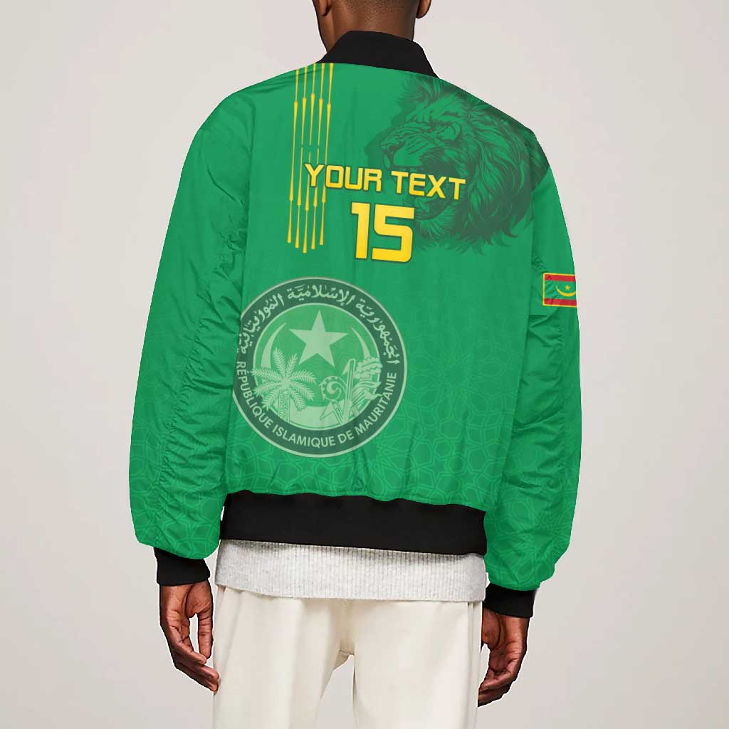 Afro Mauritania Football Custom Bomber Jacket Go Al-Murabitun - African Pride