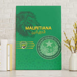 Afro Mauritania Football Canvas Wall Art Go Al-Murabitun - African Pride