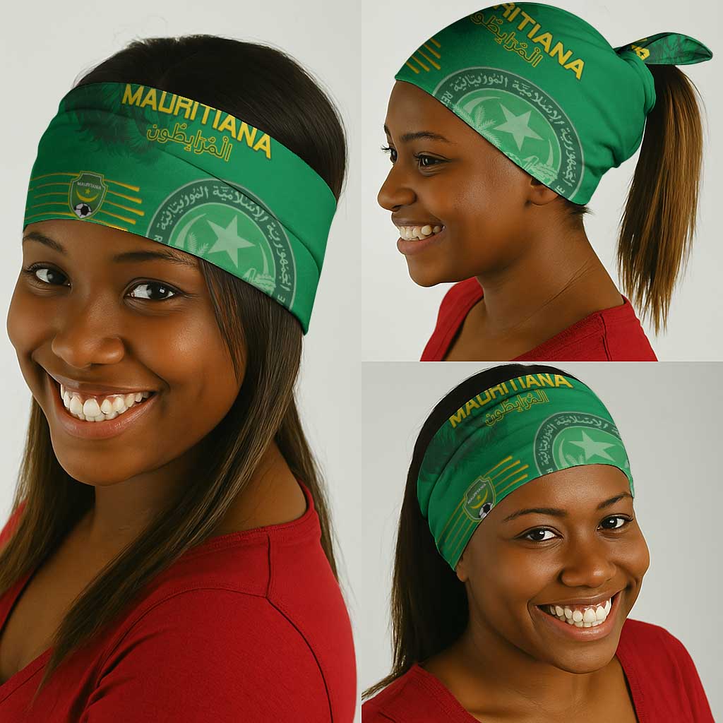 Afro Mauritania Football Neck Gaiter Go Al-Murabitun - African Pride