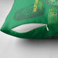 Mauritania Football Pillow Cover Coat Of Arms With Islamic Pattern