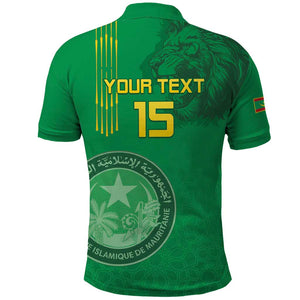 Afro Mauritania Football Custom Polo Shirt Go Al-Murabitun - African Pride