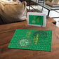 Mauritania Football Puzzle Coat Of Arms With Islamic Pattern
