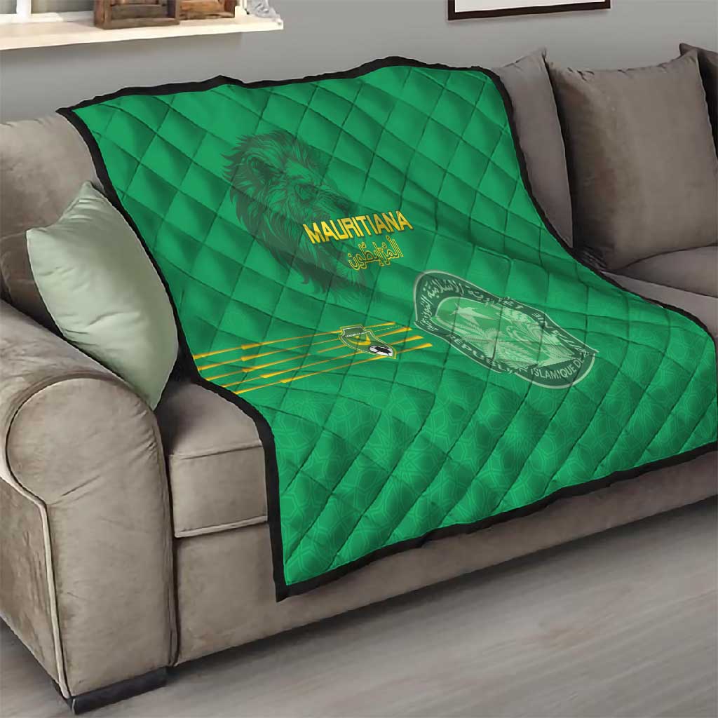 Afro Mauritania Football Quilt Go Al-Murabitun - African Pride