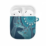 South Africa Whale Fes AirPods Case African Shwe Shwe Pattern