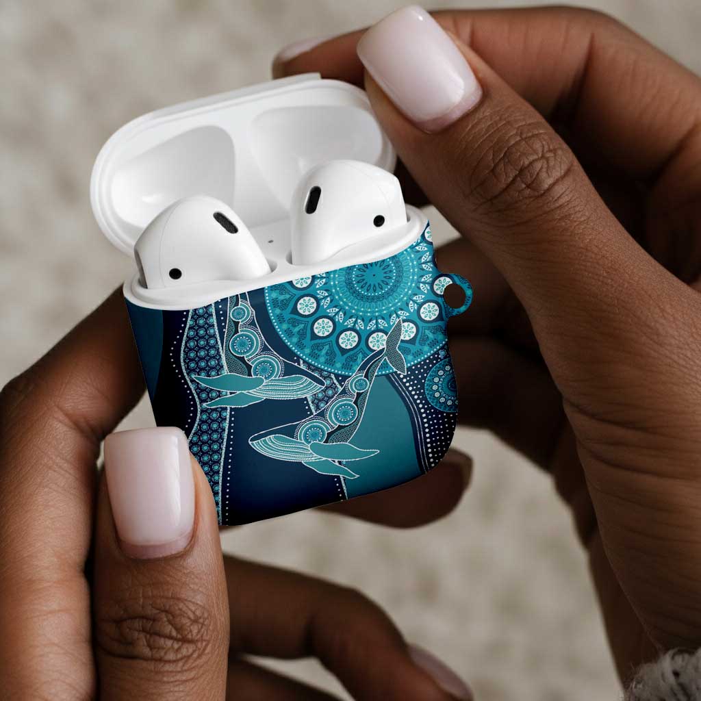 South Africa Whale Fes AirPods Case African Shwe Shwe Pattern