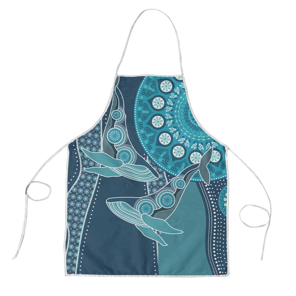 South Africa Whale Fes Apron African Shwe Shwe Pattern