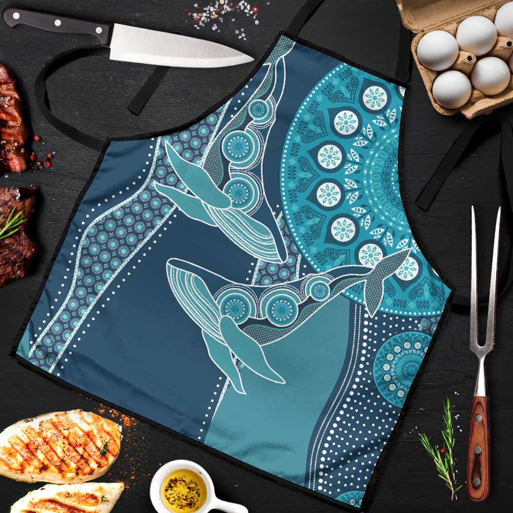 South Africa Whale Fes Apron African Shwe Shwe Pattern