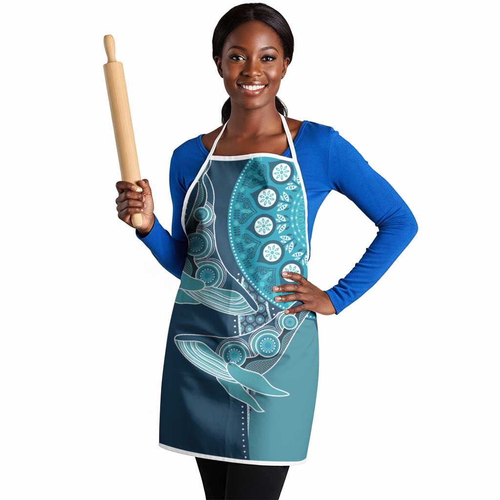 South Africa Whale Fes Apron African Shwe Shwe Pattern