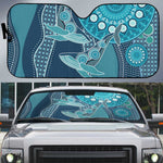 South Africa Whale Fes Auto Sun Shade African Shwe Shwe Pattern