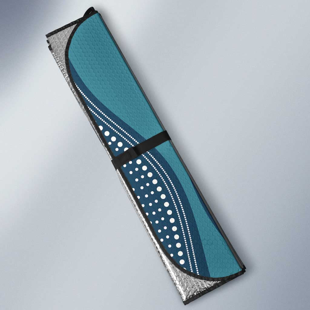 South Africa Whale Fes Auto Sun Shade African Shwe Shwe Pattern