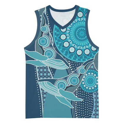 South Africa Whale Festival Personalized Basketball Jersey African Shwe Shwe Pattern LT15