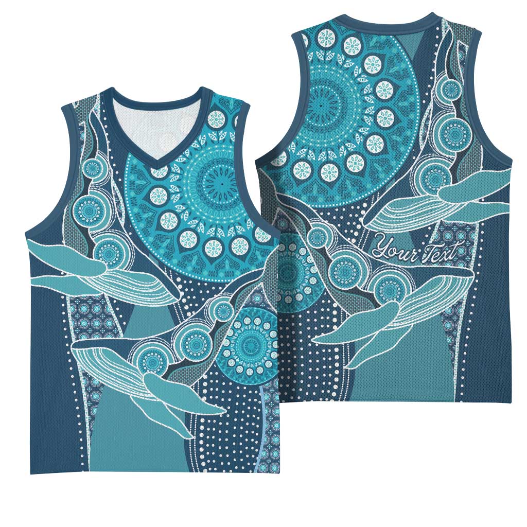 South Africa Whale Festival Personalized Basketball Jersey African Shwe Shwe Pattern LT15