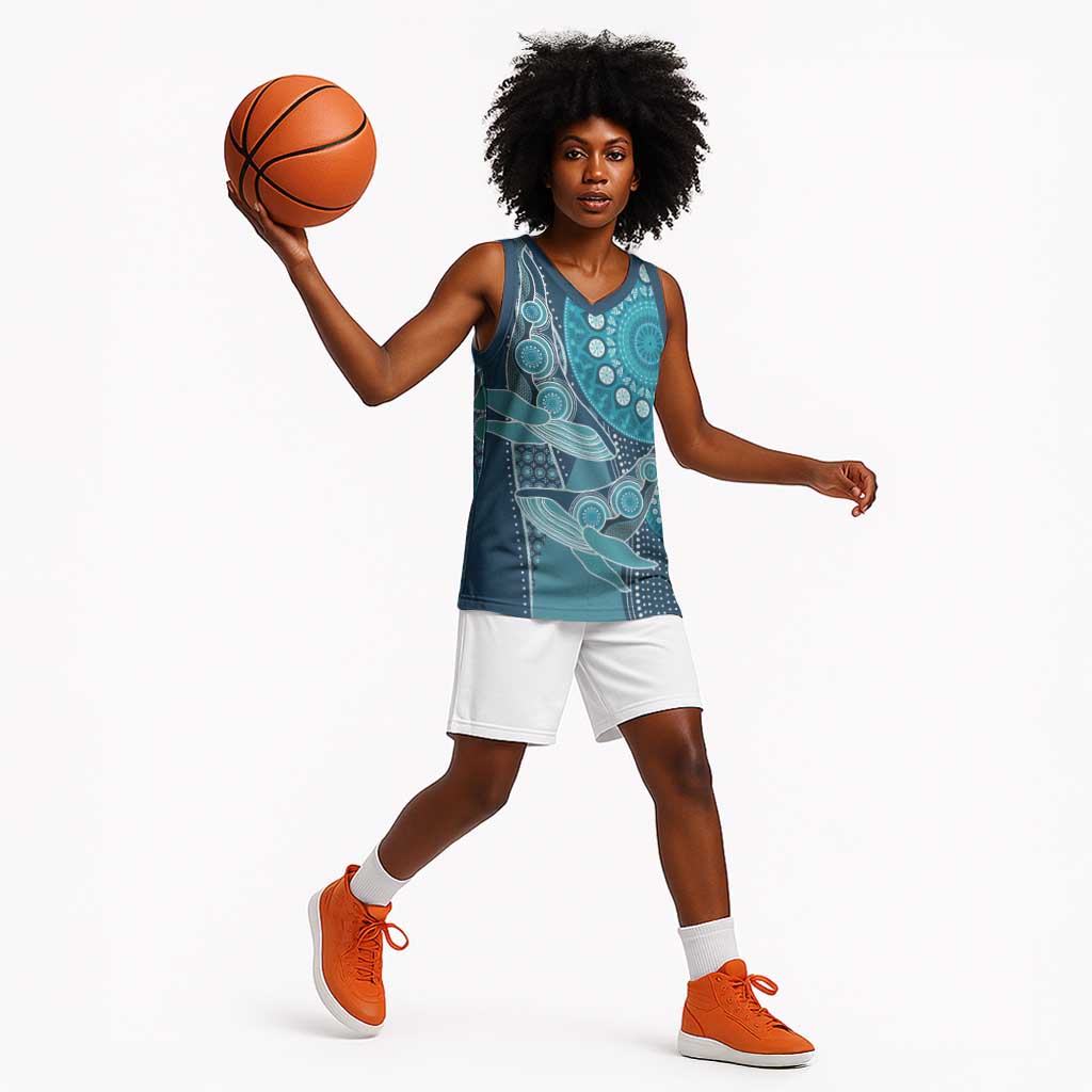 South Africa Whale Festival Personalized Basketball Jersey African Shwe Shwe Pattern LT15