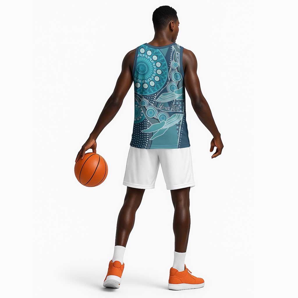 South Africa Whale Festival Personalized Basketball Jersey African Shwe Shwe Pattern LT15