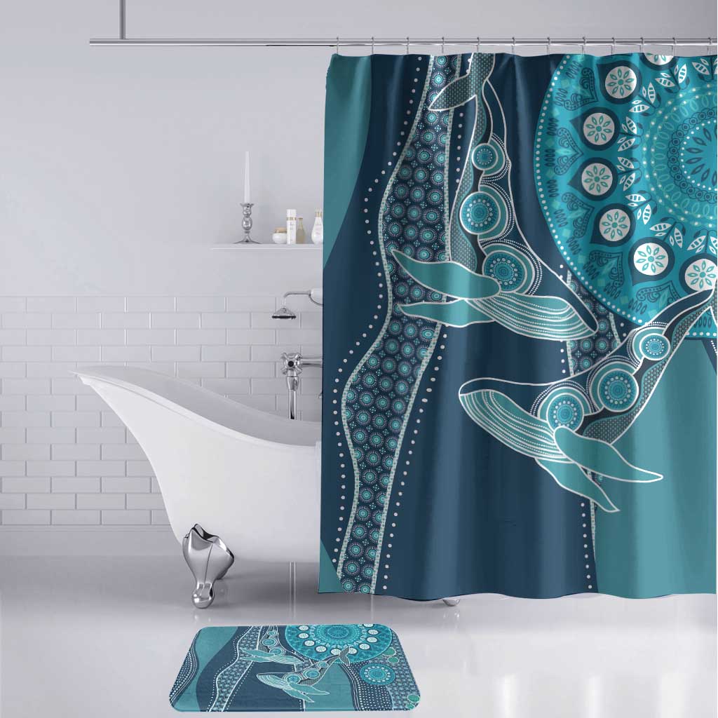 South Africa Whale Fes Bathroom Set African Shwe Shwe Pattern